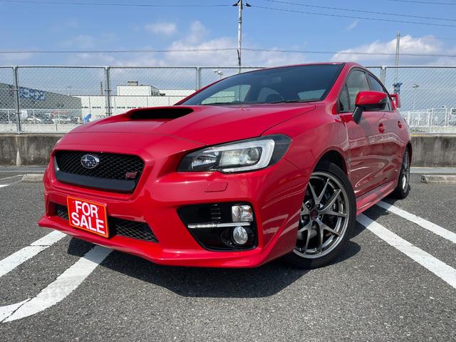 スバル ＷＲＸ ＳＴＩ ＳＴＩ　タイプＳ　６ＭＴ　入庫時パワステポンプ／ラック＆ピニオン交換実施　純正ナビ　フルセグ　バックカメラ　ＥＴＣ　ハーフレザーシート　ＬＥＤヘッド　純正ＢＢＳ　大型スポイラー　当店販売下取り車両