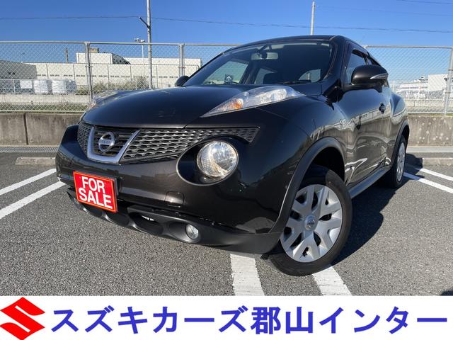 ジューク(日産) １５ＲＸ　タイプＶ　Ｂｌｕｅｔｏｏｔｈ　フルセグ　スマートキー 中古車画像