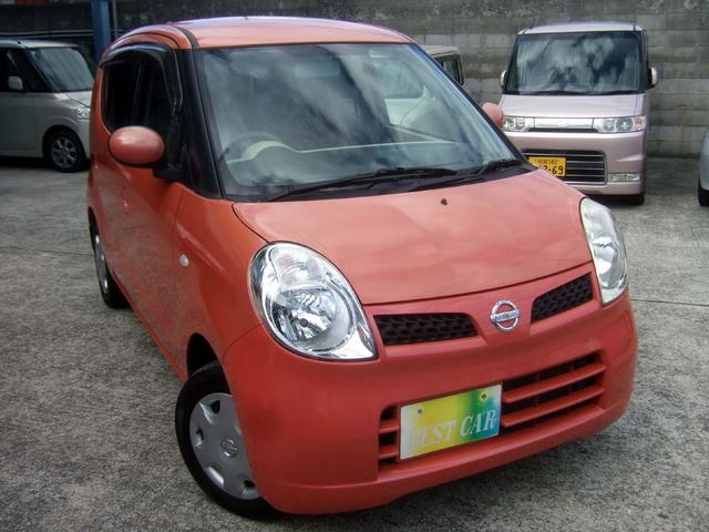 モコ(日産) E 禁煙1オーナー車 22系最終型 無事故 実走行 タイベルチェーン ベンチシート フルフラット テレビ ナビ CD DVD再生機能 スマートキー ETC ブレーキアシスト ABS バッテリー新品交換渡し 中古車画像