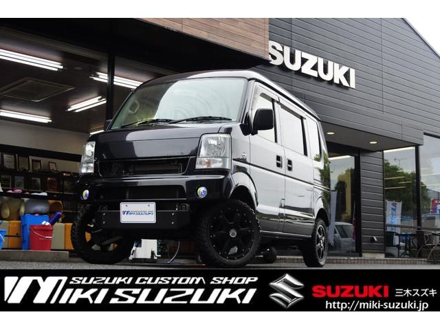 日産 ＮＶ１００クリッパーバン ＤＸ　ＧＬパッケージ　ハーフエアロ　１インチリフトアップ