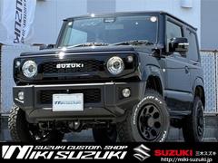 ジムニー XC BKスタイル 1インチリフトアップ オフロードタイヤ 16インチAW アルパイン製ディスプレイオーディオ付き バック&フロントカメラ ETC車載器 LEDウインカー&サイドマーカー&テールランプ 中古車画像