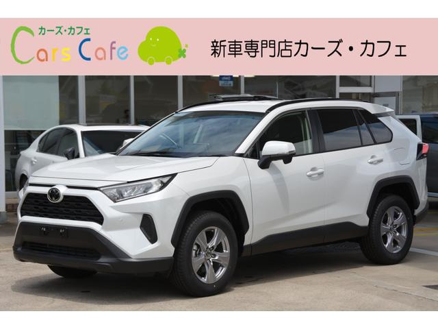 RAV4（トヨタ）Ｘ　−　新車　−　アルパイン１１型スマホアプリ連携ナビ＆Ａｐｐｌｅ　ＣａｒＰｌａｙ／Ａｎｄｒｏｉｄ　Ａｕｔｏ対応＆前後ドラレコ搭載１２型デジタルインナーミラー＆バックカメラ＆ＥＴＣ車載器＆フロアマット付 中古車画像