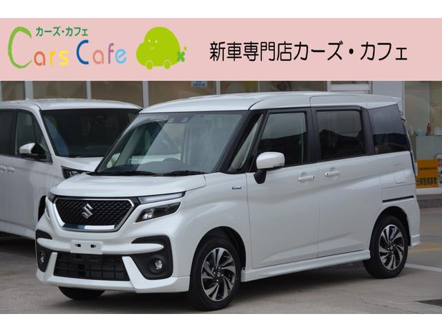 ソリオバンディット(スズキ) ハイブリッドＭＶ　−　新車　−　８型大画面ナビ＆フルセグＴＶ＆バックカメラ＆ＥＴＣ車載器＆マット付 中古車画像