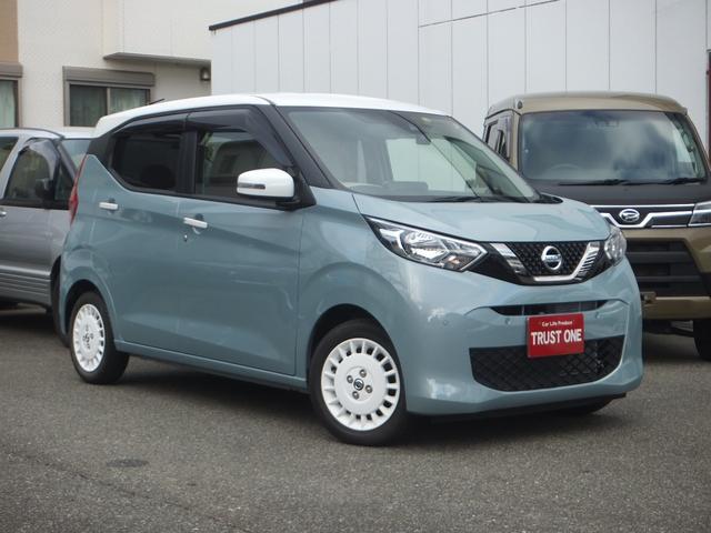 日産 デイズ ボレロ　Ｘ　１オーナー禁煙車・日産記録簿４枚・前後ドラレコ・９インチナビ・フルセグＴＶ・ＤＶＤ再生・ブルートゥース・全周囲カメラ・ＥＴＣ・スマートキー・前後コーナーセンサー・衝突軽減ブレーキ・車線逸脱警報機能