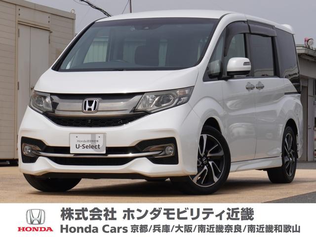 ホンダ ステップワゴンスパーダ スパーダ・クールスピリット　ワンオーナーメモリーナビＥＴＣフルセグ全周囲カメラ後席モニタードライブレコーダーアルミイモビ