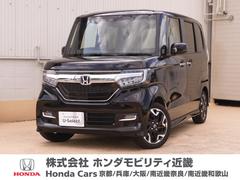 ホンダ　Ｎ−ＢＯＸカスタム　Ｇ　Ｌターボホンダセンシング　ワンオーナーメモリーナビＥＴＣフルセグリアカメラアルミイモビシートヒーターＬＥＤヘッドライトスマートキー