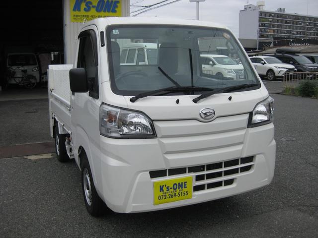 ハイゼットトラック 　新明和　垂直式テールリフト　パワーゲート　オートマ車　メモリーナビ　ＥＴＣ　エアコン　パワステ　１年保証付き（1枚目）