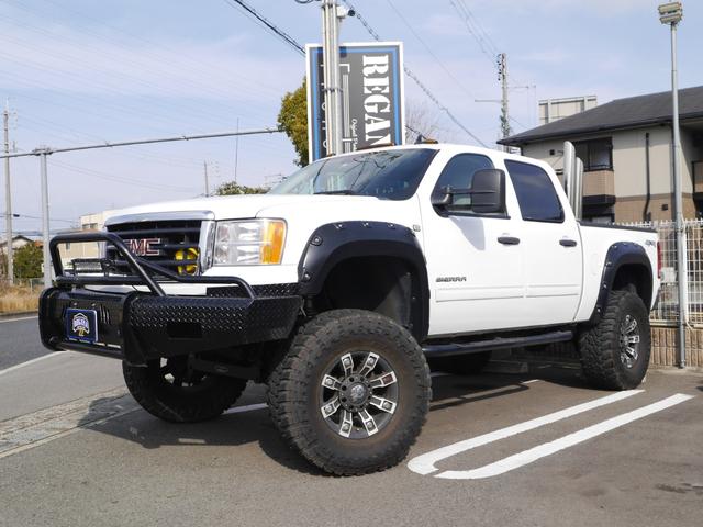 ｇｍｃ ｇｍｃシエラ ｓｌｅ ４ｗｄ ｆｌｅｘ ｆｕｅｌ レザーシート リフトアップ １８ａｗ ４本出し煙突マフラー グリルガードバンパー ベッドライナー サイドステップ オーバーフェンダー ステップバンパー １ｎｏ登録の中古車 車体価格298万円 10 平成22 年式 走行