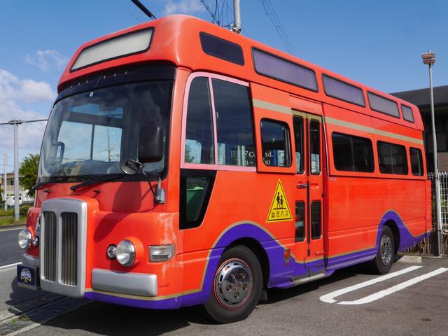 日産 シビリアンバス ロング幼児車 ロンドンバス仕様 自由設計 移動販売車 キャンピングカーの中古車 グーネット中古車