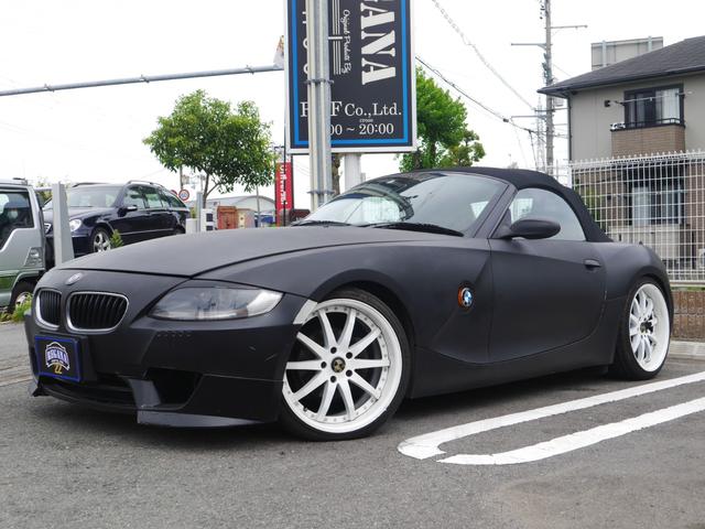 ＢＭＷ Ｚ４ リミテッドエディション　電動オープン　車高調　ＷＯＲＫ１９インチ　ＲＥＣＡＲＯ２脚シート　マフラー　ＥＴＣ　ＤＶＤ　サブウーハー　ＨＩＤ