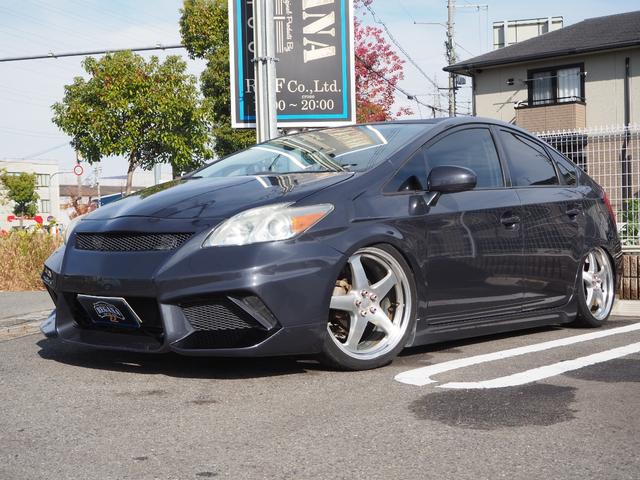 米国トヨタ プリウス ベースグレード 左ハンドル エアサス work19インチ 社外フロントバンパーの中古車 グーネット中古車 米国トヨタ プリウス ベースグレード 左ハンドル エアサス work19インチ 社外フロントバンパーの中古車 グーネット中古車