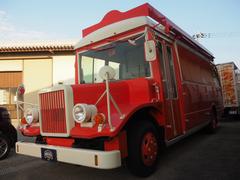 ローザ  ボンネットレトロバス キッチンカー仕様 加工車登録 1人乗り サイド跳ね上げ扉 サイドオーニング 床縞板全面 シンク 湯沸器 業務用冷蔵庫 換気扇 外部電源 100Vコンセント ドラレコ ETC 中古車画像