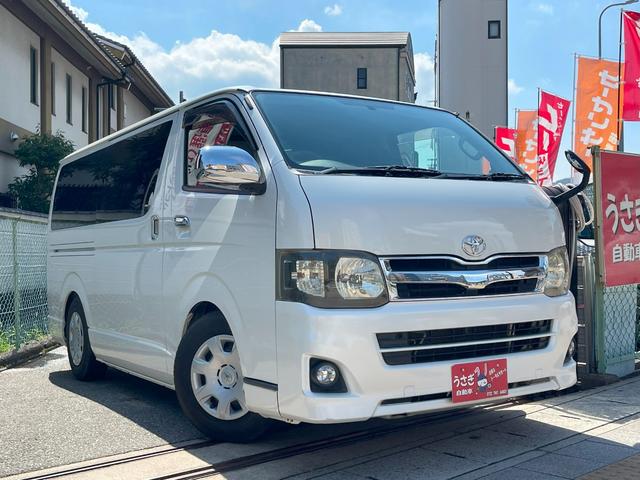 トヨタ ハイエースバン ロングスーパーＧＬ　ＥＴＣ　ディスプレイオーディオ　ＹｏｕＴｕｂｅ