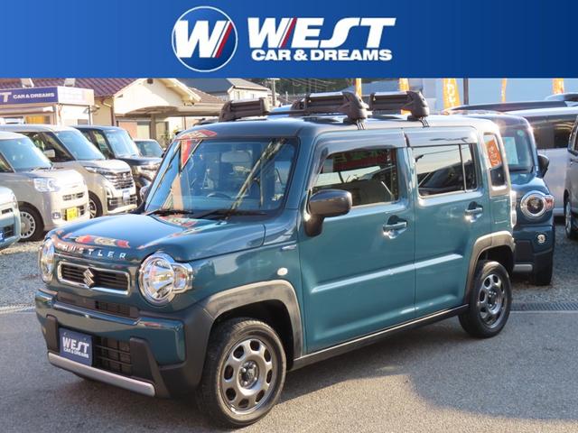 ハスラー ハイブリッドG 純正メモリーナビ バックモニター ETC オートヘッドライト ルーフキャリア シートヒーター アイドリングストップ スマートキー PUSHスタート セキュリティアラーム 横滑り防止 ABS WSRS(1枚目)