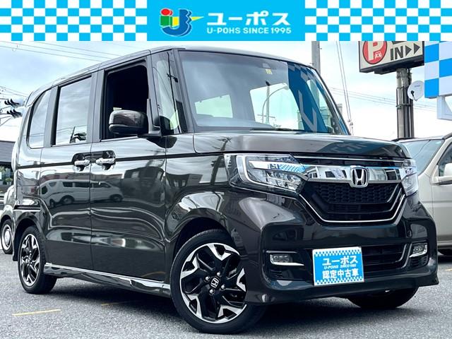 ホンダ Ｎ−ＢＯＸカスタム Ｇ　Ｌターボホンダセンシング　禁煙車　８インチメモリーナビ