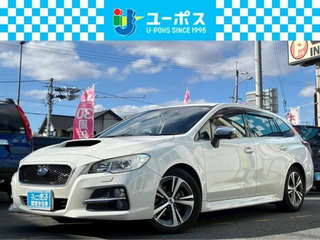 レヴォーグ(スバル) １．６ＧＴアイサイト　禁煙車・４ＷＤ・ＢＳＭ・純正ＳＤナビ・フルセグＴＶ・Ｂｌｕｅｔｏｏｔｈ対応・Ｆサイドカメラ・Ｂカメラ・パドルシフト・衝突軽減・レーダクルーズ・アイドリングストップ・ＥＴＣ・スマートキー・スペアキー 中古車画像