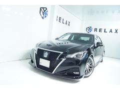 トヨタ　クラウンハイブリッド　アスリートＳ　黒本革　新品バカンス５点フルエアロ　新品１９インチホイール