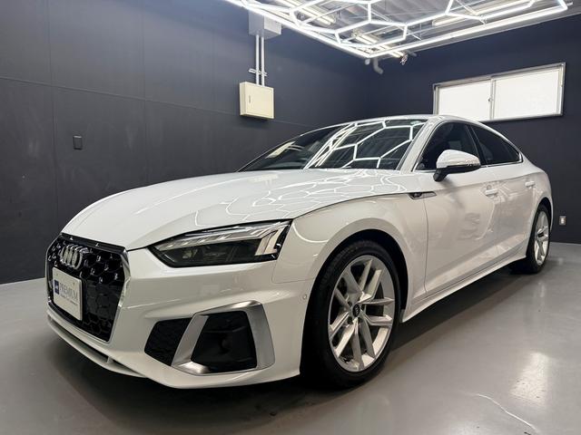 Ａ５スポーツバック(アウディ) ３５ＴＤＩ　Ｓライン　ユーザー様直接買取り車両　禁煙車　パークアシストＰＫＧ　ＭＭＩナビ　フルセグＴＶ　全方位カメラ　ＥＴＣ２．０　マトリックスＬＥＤヘッド　ハーフレザー　全席シートヒーター　ステアヒーター　Ｐバックドア 中古車画像