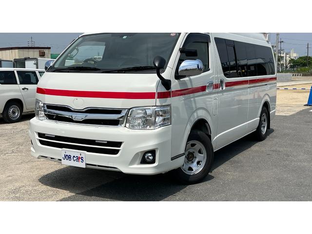 　救急車　ハイメディック　４ＷＤ　防振台　ナビ　バックカメラ　７人乗　ＡＴ　両側スライドドア　２．７ガソリン　ＥＴＣ　キーレス