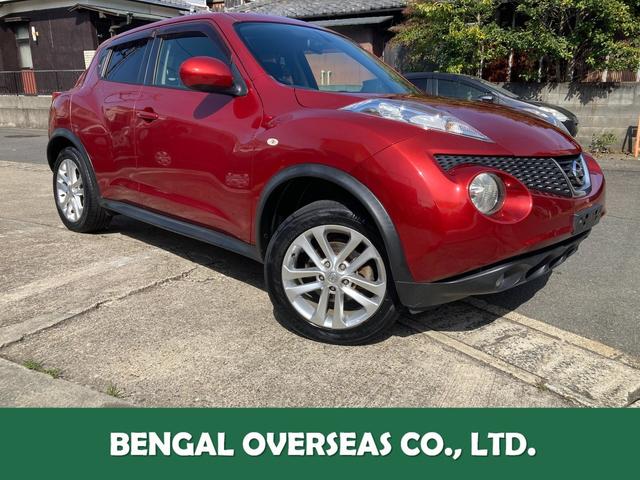ジューク(日産) １５ＲＸ　ナビ／フルセグＴＶ／ＥＴＣ／アルミホイール／プッシュスタート 中古車画像