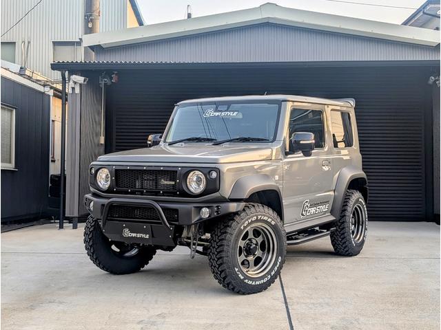 ジムニーシエラ(スズキ) ＪＣ　登録済み未使用車　カスタム済み車両　解説動画有り　ＣＡＲＳＴＹＬＥリフトアップ　サイドステップ　ＧＲｅｄｄｙマフラー 中古車画像