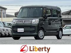 スペーシア ハイブリッドG ETC 両側スライドドア ナビ TV クリアランスソナー 衝突被害軽減システム オートライト スマートキー アイドリングストップ 電動格納ミラー ベンチシート CVT CD USB 中古車画像