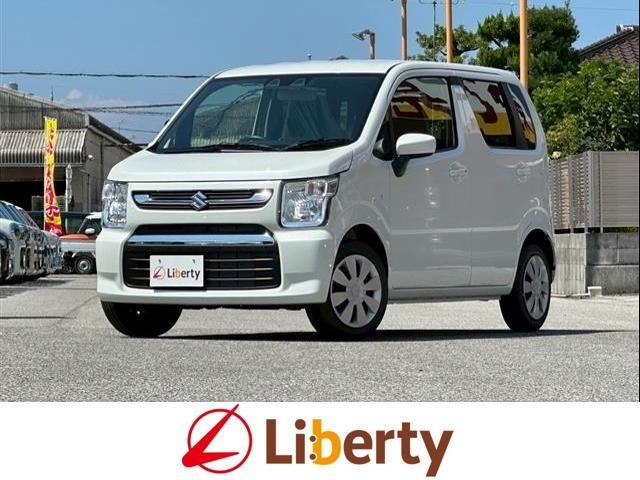 ワゴンR（スズキ）ＦＸ　クリアランスソナー　レーンアシスト　衝突被害軽減システム　オートライト　スマートキー　電動格納ミラー　シートヒーター　ベンチシート　ＣＶＴ　盗難防止システム　ＡＢＳ　ＥＳＣ　ＣＤ 中古車画像