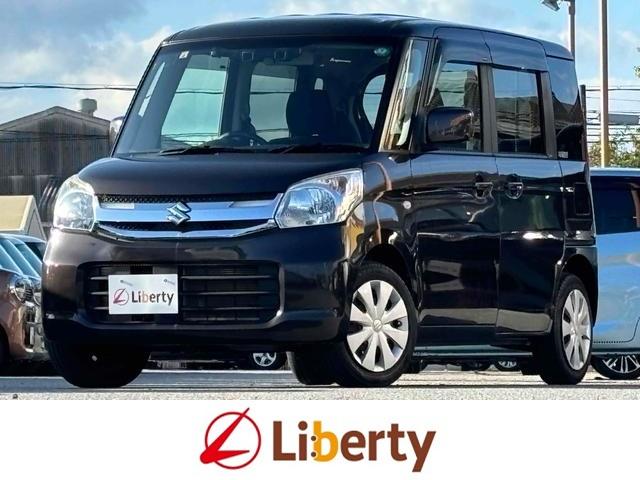 スペーシア(スズキ) Ｇリミテッド　バックカメラ　両側スライド・片側電動　ナビ　ＴＶ　レーンアシスト　衝突被害軽減システム 中古車画像