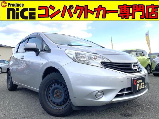 ノート Ｘ　ＤＩＧ－Ｓ　運転席エアバック・助手席エアバッグ・盗難防止装置・横滑り防止装置・衝突軽減ブレーキ・エアコン・オーディオ・レーンキープアシスト（1枚目）