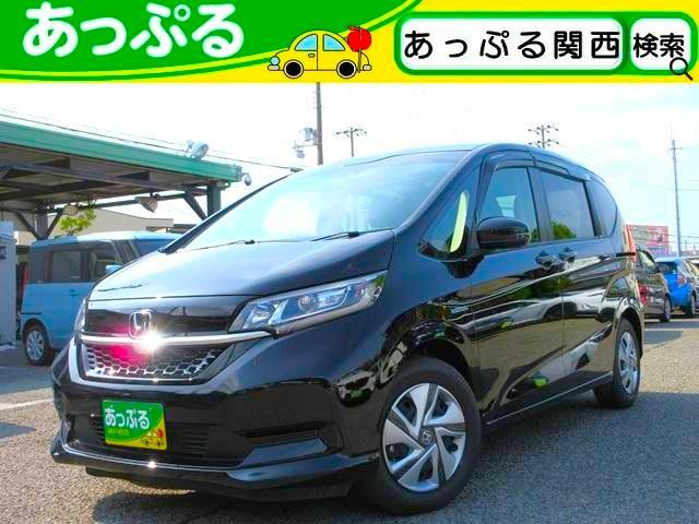 ハイブリッド・Ｇホンダセンシング　純正７型ナビ（ＣＤ／ＤＶＤ／ＳＤ／ワンセグ）スマートキー　Ｐスタート　ＥＴＣ　ステリモ　クルコン　ドラレコ前後　オートＡＣ　前席シートヒータ　両側パワスラ　ウインカー付電格ミラー　ＬＥＤライト