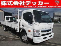 キャンター 4.4トン 増トン 6200ボディ 平 AT 高床 荷台塗装 荷寸619-212-40 床板アピトン ETC 床フック ロープ穴 坂道発進補助装置 アオリ開閉補助装置 左電格ミラー 1ナンバー 平 平車 平ボディ ワイド超ロング 超々ロング ワイド ロング 中古車画像