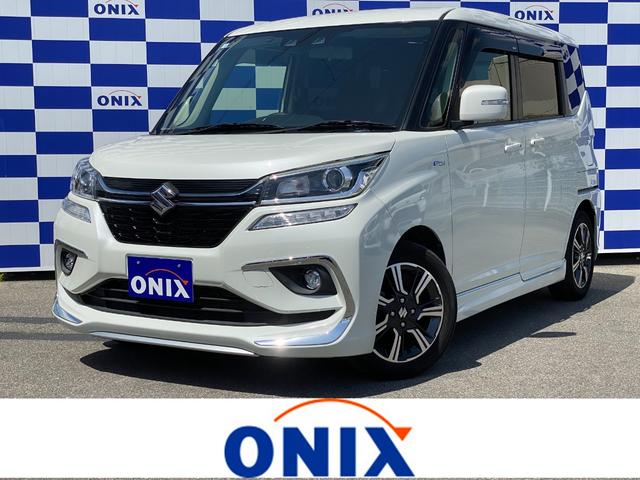 ハイブリッドＭＶ　衝突被害軽減ブレーキ／純正８型ナビ／フルセグＴＶ／Ｂｌｕｅｔｏｏｔｈオーディオ／両側パワースライドドア／クルーズコントロール／シートヒーター／ＬＥＤヘッドライト／フォグライト