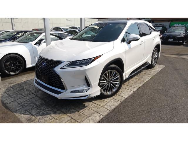 レクサス ｒｘｒｘ４５０ｈ バージョンｌ マークレビンソン ｆ ｓｐｏｒｔ ｐａｒｔｓ モデリスタ エアロキットの中古車 車体価格795万円 令和2 年式 走行1 3万キロ 車体色ホワイト 兵庫県豊岡市桜町１１ ２９ レクサス専門店 カーポートアイライズの在庫 グー