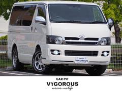 トヨタ　レジアスエースバン　ロングスーパーＧＬ　ＦＡＢＵＬＯＵＳ１６ＡＷ　ＰＡＲＡＤＡタイヤ　４ＷＤ