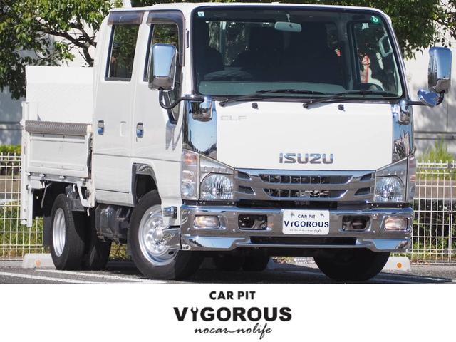 支払総額２７９．８万円　Ｗキャブ　極東パワーゲート 昇降荷重６００ｋｇ　最積１４５０ｋｇ　後輪Ｗタイヤ　荷台／アオリ縞板