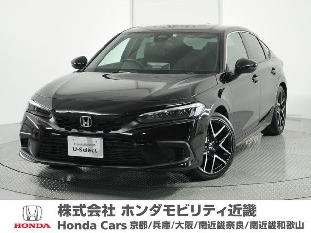 シビック(ホンダ) ＬＸ　２年保証　ワンオ−ナ−　メーカー装着９インチメモリーナビ　リアバックモニターカメラ　フルセグＴＶ　ＥＴＣ２．０ 中古車画像