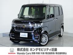 ホンダ　Ｎ−ＢＯＸカスタム　ＥＸターボ　２年保証　ワンオ−ナー　ホンダ純正メモリーナビ