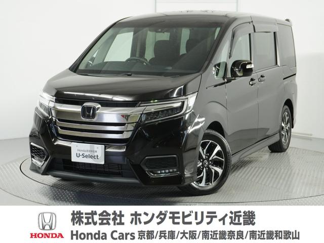 ホンダ ステップワゴンスパーダ スパーダホンダセンシング　１年保証　ワンオ－ナ－　メモリーナビ　フルセグＴＶ　後席モニター　ＥＴＣ　ＬＥＤヘッドライト　衝突被害軽減システム　３列シート