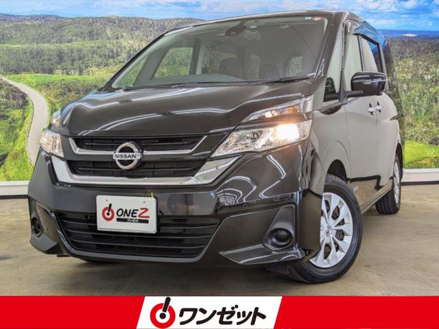 セレナ(日産) Ｘ　Ｖセレクション　９インチナビ　フリップダウン　両電スラ　アラビュー　エマブレ 中古車画像