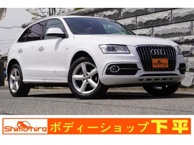 ２．０ＴＦＳＩクワトロ　Ｓラインパッケージ４ＷＤ／ワンオーナー／純正ＨＩＤ／純正１９インチアルミホイール／純正ナビ／リアカメラ／ＥＴＣ／電動リアゲート／ボディーガラスコーティング付(1枚目)