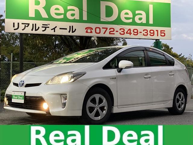 トヨタ３０後期モデルプリウスＳパールホワイト入庫☆ 詳細、在庫確認、お気軽にお問い合わせ下さいませ！０７２－３４９－３９１５