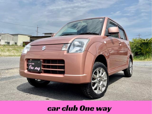 スズキ アルトｇｉｉ キーレス フルタイム４ｗｄ ５速ｍｔ リフトアップ １４インチアルミホイール ｓｕｖタイヤ 純正ｃｄデッキ 電格ドアミラー マニュアルエアコン パワステの中古車 車体価格30万円 08 平成 年式 走行6 7万キロ 車体色ピンクｍ 滋賀県守山市立田町