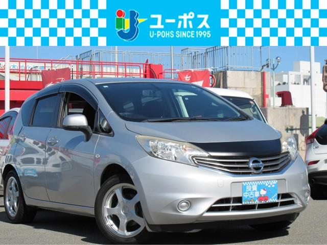 ノート Ｘ　ＤＩＧ－Ｓ　純正ナビ（ＭＣ３１２Ｄ－Ｗ）フルセグＴＶ・ＤＶＤ再生可・Ｂｌｕｅｔｏｏｔｈ接続・電格ミラー・アイドリングストップ・スマートキー２個・社外１５インチアルミホイール（1枚目）