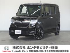 ホンダ　Ｎ−ＢＯＸカスタム　Ｇ　Ｌターボホンダセンシング　８ｉｎナビＲカメラ地デジＥＴＣ両電扉ＬＥＤ１年保証