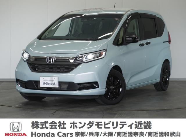 フリード(ホンダ) Ｇブラックスタイル　９ｉｎナビＲカメＤＴＶドラレコＥＴＣ両電扉２年保証 中古車画像