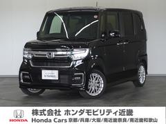 ホンダ　Ｎ−ＢＯＸカスタム　Ｌターボ　試乗車純正ナビＲカメ地デジＥＴＣ両電扉２年保証