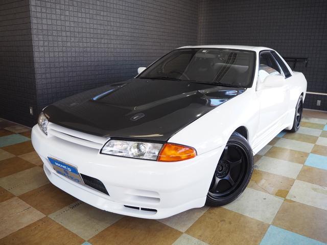 日産 スカイライン ＧＴ－Ｒ トップシークレットカーボンボンネット ＨＫＳ車高調 ＨＫＳマフラーの中古車｜グーネット中古車