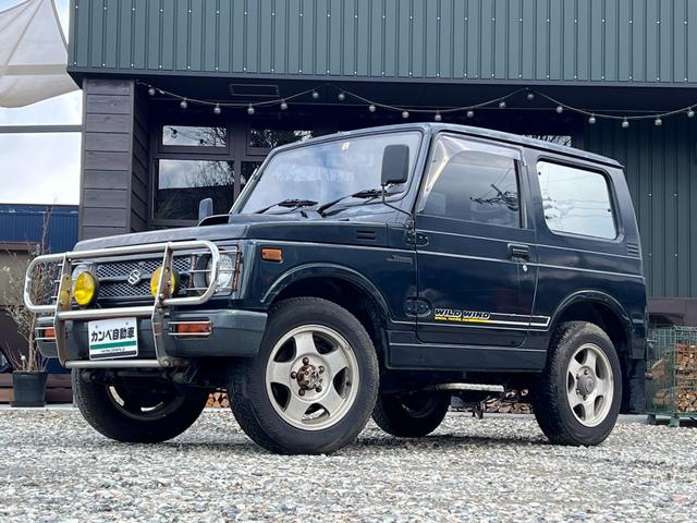 スズキ ジムニー ワイルドウインドリミテッド　フロントグリルガード　サイドステップ　４ＷＤ