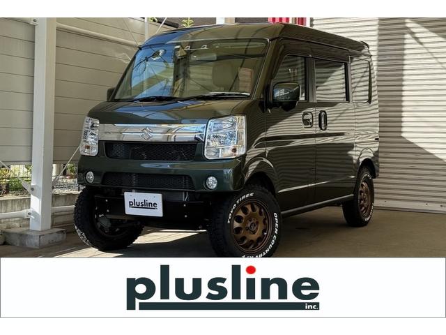エブリイワゴン(スズキ) PZターボ プラスライン40mmリフトアップコンプリートカー!! 中古車画像