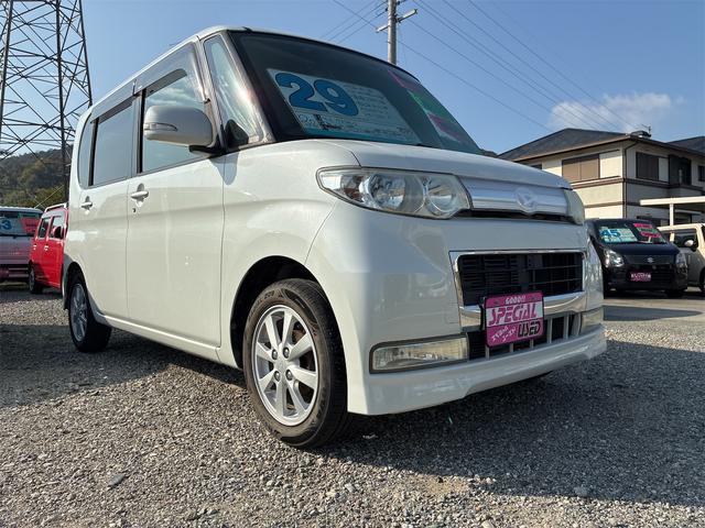 タント(ダイハツ) カスタムＬ　社外ナビ　純正アルミホイール　キーレスキー　ＨＩＤヘッドライト　片側スライドドア 中古車画像